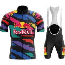 MTB-fietskleding voor heren, fietsshirt, herenkleding, R-e-d B-u-l-l-pakbroek, donkergrijs, Aziatisc