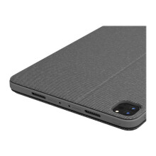 Näyttö ja kotelo - Logitech - Combo Touch - Taustavalaistu ohjauslevy - QWERTZ Sveitsi - Oxford-harmaa