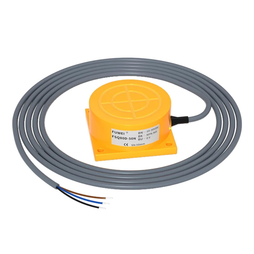 Fsq8050p Industrial Proximity Sensor For Precision Metal Detection With Long Sensing Distance 9113335105812