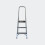 Three Tread Aluminium Step Ladder 1