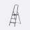 Three Tread Aluminium Step Ladder 2