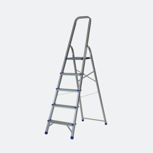 Five Tread Aluminium Step Ladder 2
