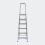 Six Tread Aluminium Step Ladder 1