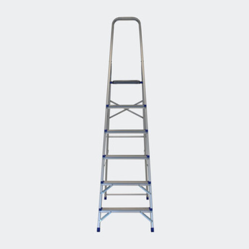 Six Tread Aluminium Step Ladder