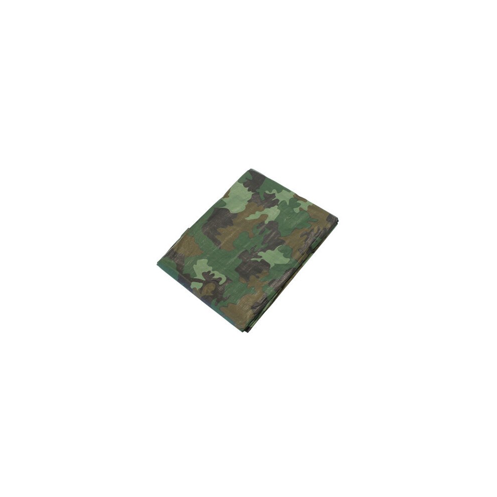 Charlies Multi-Purpose Camo Print Tarpaulin, 80Gsm - 4M X 5M 5050795313972