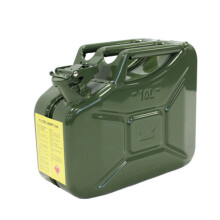 Charlies 10L Metal Jerry Can - Green