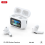 Smart Screen ANC Active Noise Cancellation TWS Bluetooth Headset White 1