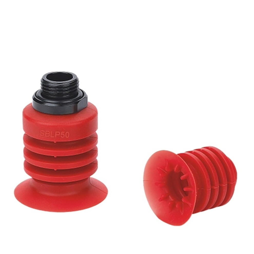 Vacuum Suction Cup With Strong Grip, Multifolding Corrugated Silicone Pads For Industrial Packaging 9053599378006