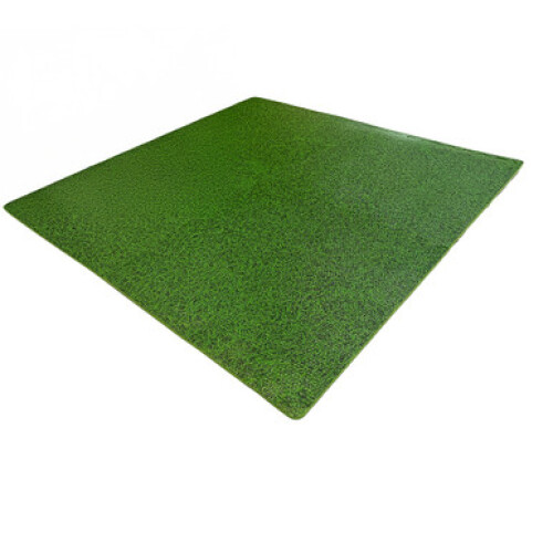 Charlies EVA Interlocking Floor Mats, Grass Effect - 4 Pack 2