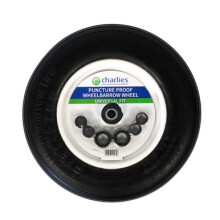 Charlies Wheelbarrow Wheel, Puncture Proof - Universal Fit