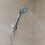 Adjustable Suction Cup Shower Head Holder 360 Rotatable NoDrill Chrome Wall Mount Bracket 4