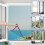 Magnetic Window Screen Fly Screen for Windows Mosquito Blocking Mesh NoDrill 65x90cm White Frame 4