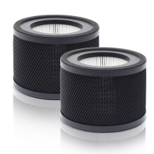 HEPA Air Purifier Filter Replacement Compatible with TTAP001 and VAEE014, 3in1 Carbon Filter, 2 Pack