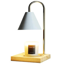 Vintage Black Candle Warmer Lamp with Timer, Dimmable Wax Melting for Aromatherapy and Home Decor