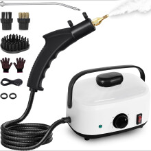2500W Pressure Steam Cleaner with Large 1.5L Tank for Car Detailing, Kitchen and Floors