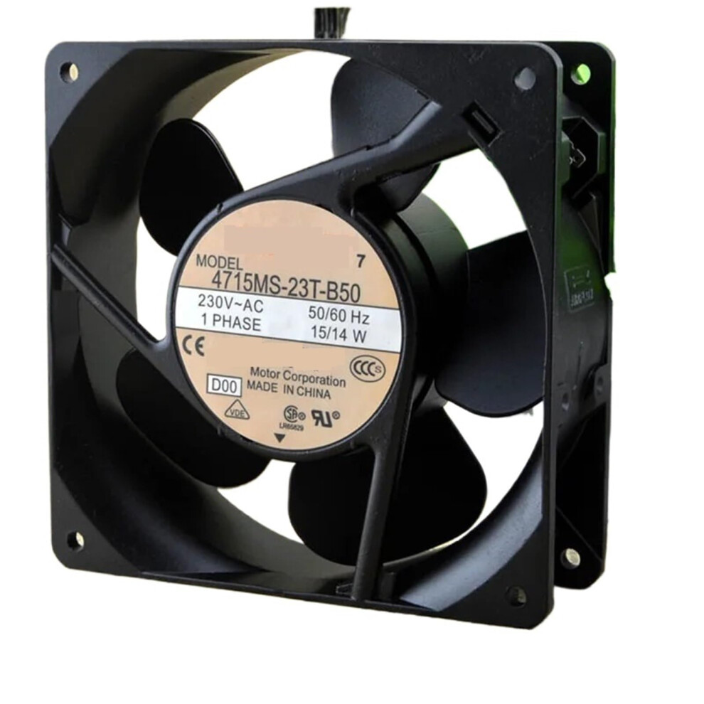 120Mm Ac Cooling Fan 230V Airflow Low Noise Energy Efficient 120X120x38mm Radiator Fan 9164114537201