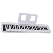 61Key Foldable Electronic Keyboard Piano with Real Piano Feel and MIDI Connectivity for Beginners