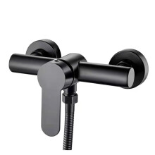 Pressure Shower Head with Adjustable Angle, Water Saving Rain Faucet, Stainless Steel Wall Mount