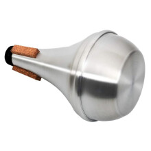 Aluminum Cork Trumpet Straight Mute, Rich Warm Sound, Balanced Intonation Control, Durable Build