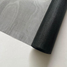 Fiberglass Window Screen Pet Proof Mesh for Door and Patio, UV Protection Bug Block, 39x59in Black