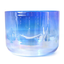 6 Inch G Note Crystal Singing Bowl 440Hz Quartz Chakra for Meditation Yoga with Mallet and ORing