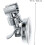 2 Pack Shower Head Holder Wall Mount with Suction Cup Adjustable Removable Bracket for Bathroom 3