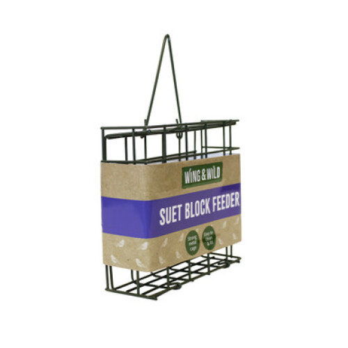Wing & Wild Suet Block Bird Feeder 1