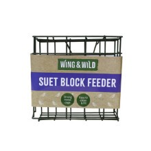 Wing & Wild Suet Block Bird Feeder