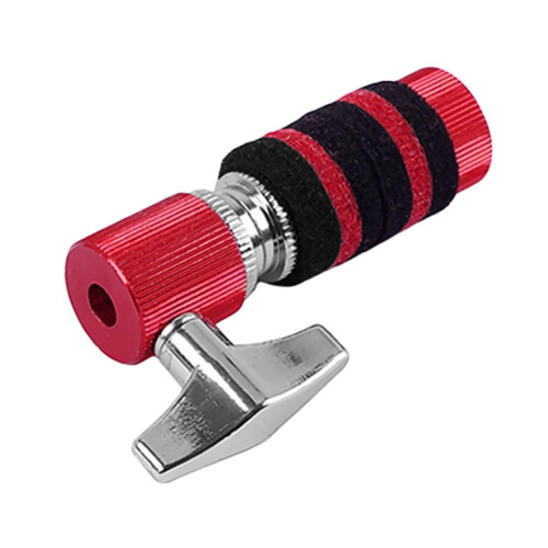 Durable Metal HiHat Clutch Replacement for Drum Set Cymbals with Improved Control – Red