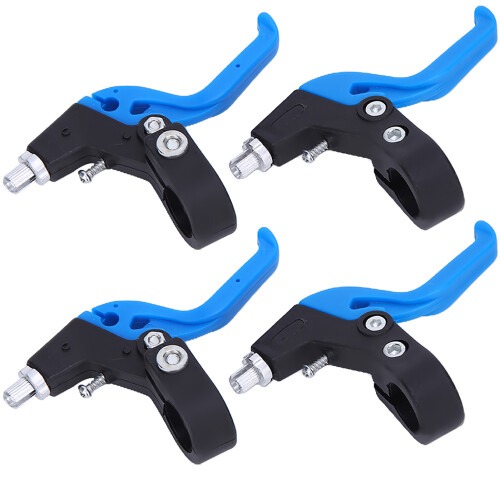 Children Bicycle Brake Levers, Adjustable, Ergonomic, Black Blue 1