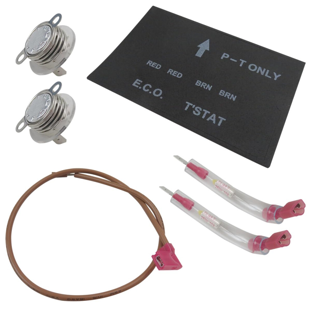 Rv Water Heater Thermostat Kit With Thermal Cutoff, Direct Replacement For Atwood 93866 91447 9164114591104
