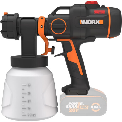 WORX WORX Powershare Cordless Paint Sprayer BODY ONLY
