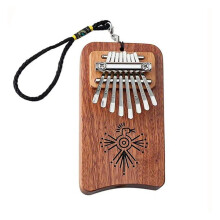 Kalimba Thumb Piano 8 Keys for Beginners with Fuller Natural Sound and Precise Professional Tuning