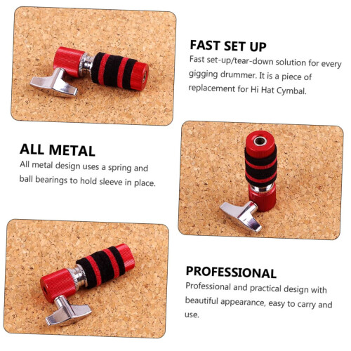 Hi Hat Clutch and Post Replacement for Cymbals, Durable Construction, Easy Installation 2
