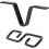 Rustproof VShaped Rain Chain Hook and Gutter Adapter for Splash Reduction, Black Iron Clip 2