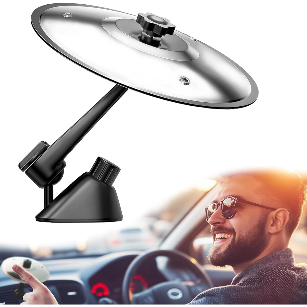 Car Vent Decoration With Mini Car Cymbal, 360 Rotation, Easy Clipon Dashboard Accessory 9164114551139