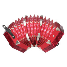 Concertina Accordion for Kids Beginners with Adjustable Straps and Carrying Bag, 20 Tone Keys