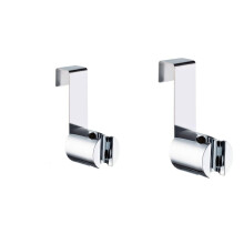 Bathroom Handheld Shower Head Holder with Bidet Attachment, Heavy Duty Stainless Steel Bracket for Wall Mount
