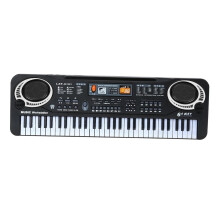 Electronic Keyboard 61 Keys Digital Piano with Microphone for Beginners and Home Practice