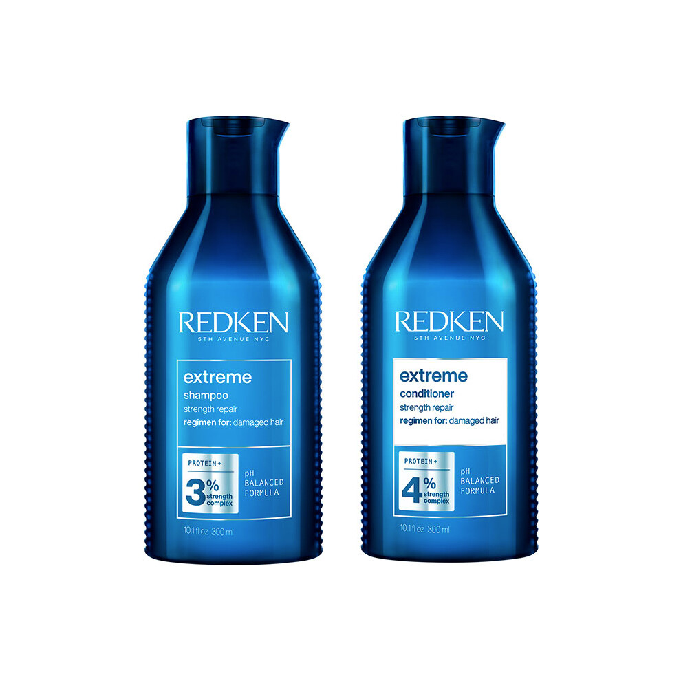 Redken Extreme Shampoo 300Ml & Conditioner 300Ml Duo