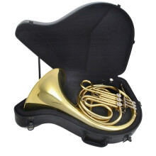 French Horn F Key Brass with Durable Lacquer Finish, Clear Tone for Beginners and Adults