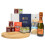 Afternoon Tea Luxury Hamper with biscuits, jam, cream and prosecco gift. 1