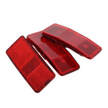 Bike Reflectors Set with GlowintheDark Safety and Tool Installation for Night Riding