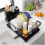 PurKeep Dish Drainer Rack - Space-Saving Dish Rack with Utensil Holder 1