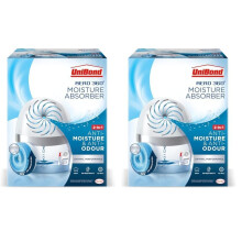 UniBond AERO 360º Moisture Absorber, 1 Device incl. 1 Refill Tab 450g,