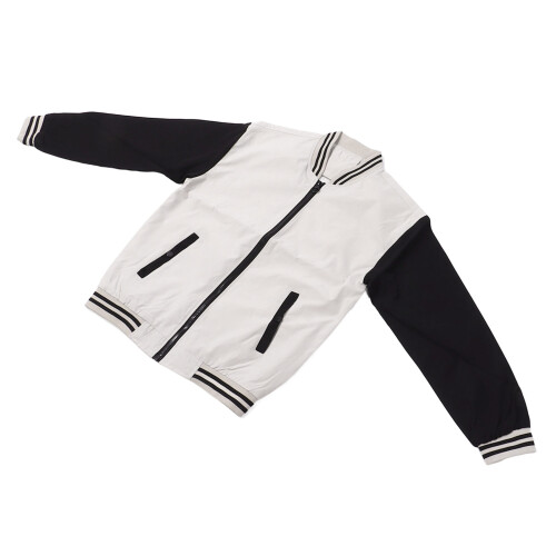 Μόδα Μπουφάν Letterman Vintage Μπέιζμπολ Μπουφάν Αντιανεμικό Μανσέτα Μαλακό Αναπνεύσιμο 2