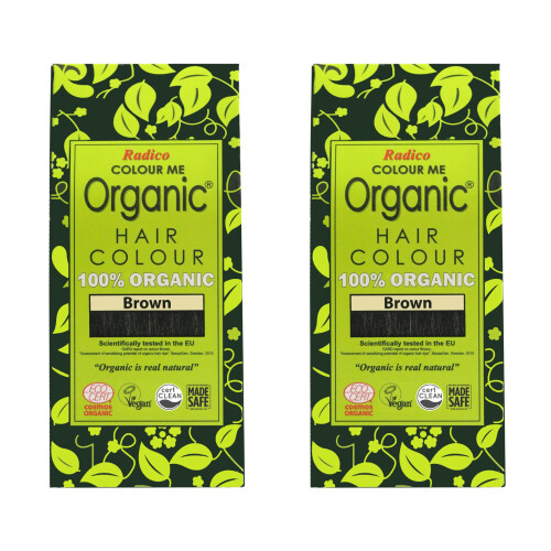 RADICO NATURAL ORGANIC ΚΑΦΕ (BROWN) ΒΑΦΗ ΜΑΛΛΙΩΝ