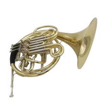 Double French Horn F/Bb 4 Keys Brass with Ergonomic Grip and Versatile Tonal Range