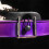 1/4 Size Kids Violin Beginner Student with Case Bow Shoulder Rest Metal Strings Purple 2