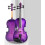 1/4 Size Kids Violin Beginner Student with Case Bow Shoulder Rest Metal Strings Purple 5
